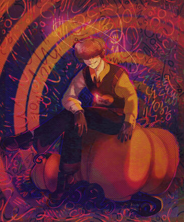 Inktober Day #1, 'Pumpkin'