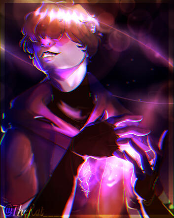 One of many grey thing artworks